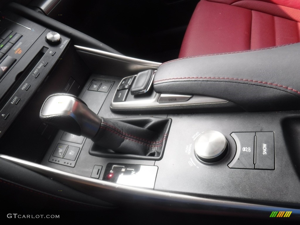 2017 IS 300 AWD - Silver Lining Metallic / Rioja Red photo #21