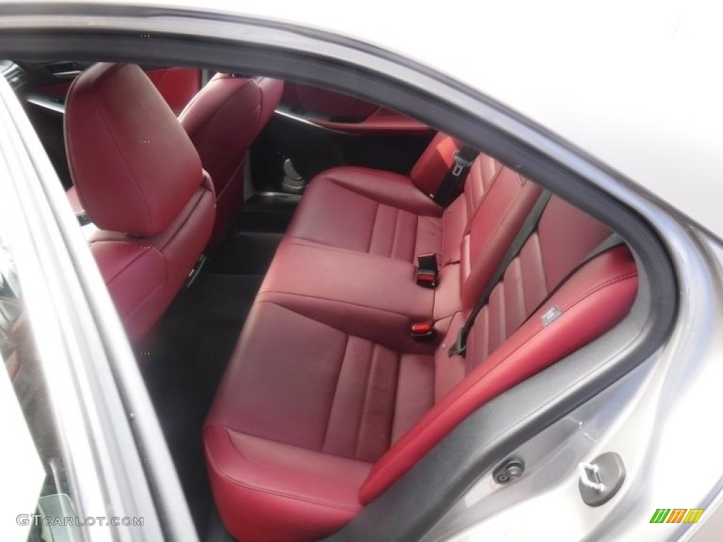 2017 IS 300 AWD - Silver Lining Metallic / Rioja Red photo #29