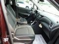 2021 Chevrolet Trax Jet Black Interior Front Seat Photo