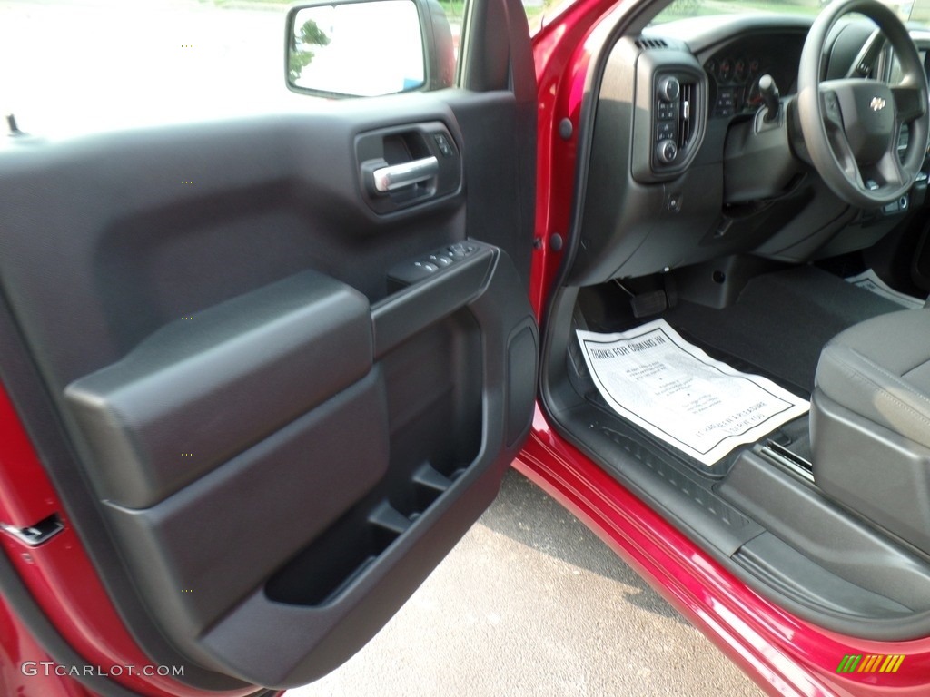 2020 Silverado 1500 Custom Double Cab 4x4 - Cajun Red Tintcoat / Jet Black photo #15