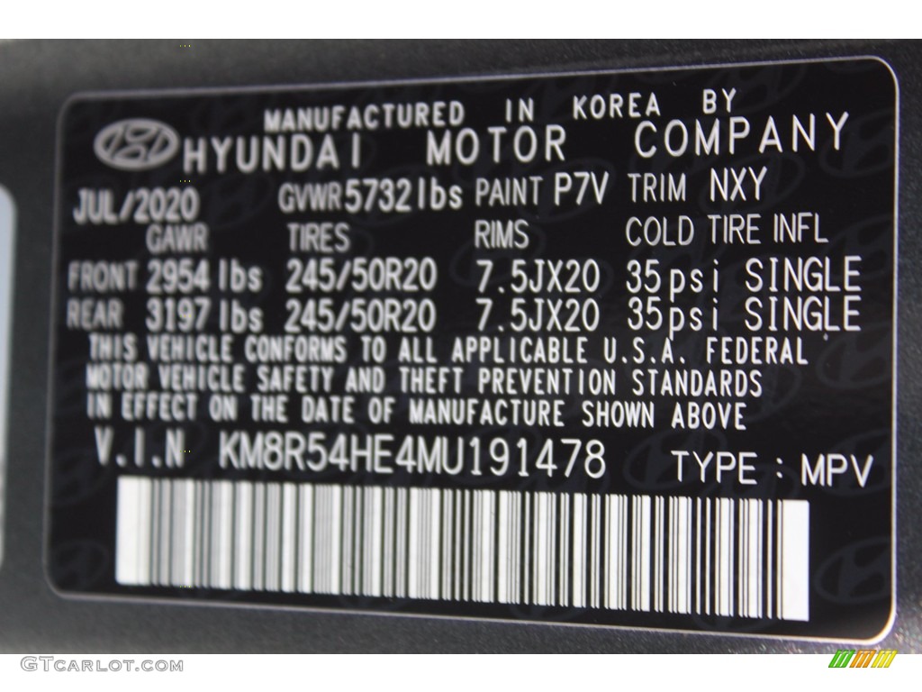 2021 Palisade Limited - Steel Graphite / Black photo #26