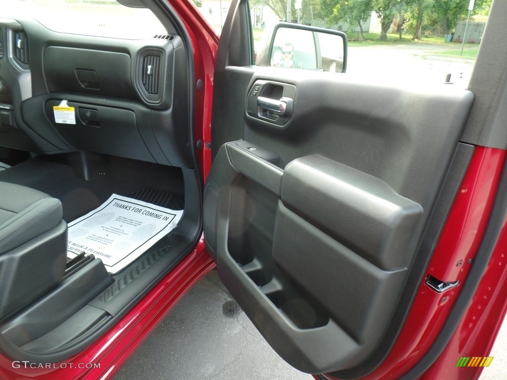 2020 Silverado 1500 Custom Double Cab 4x4 - Cajun Red Tintcoat / Jet Black photo #39