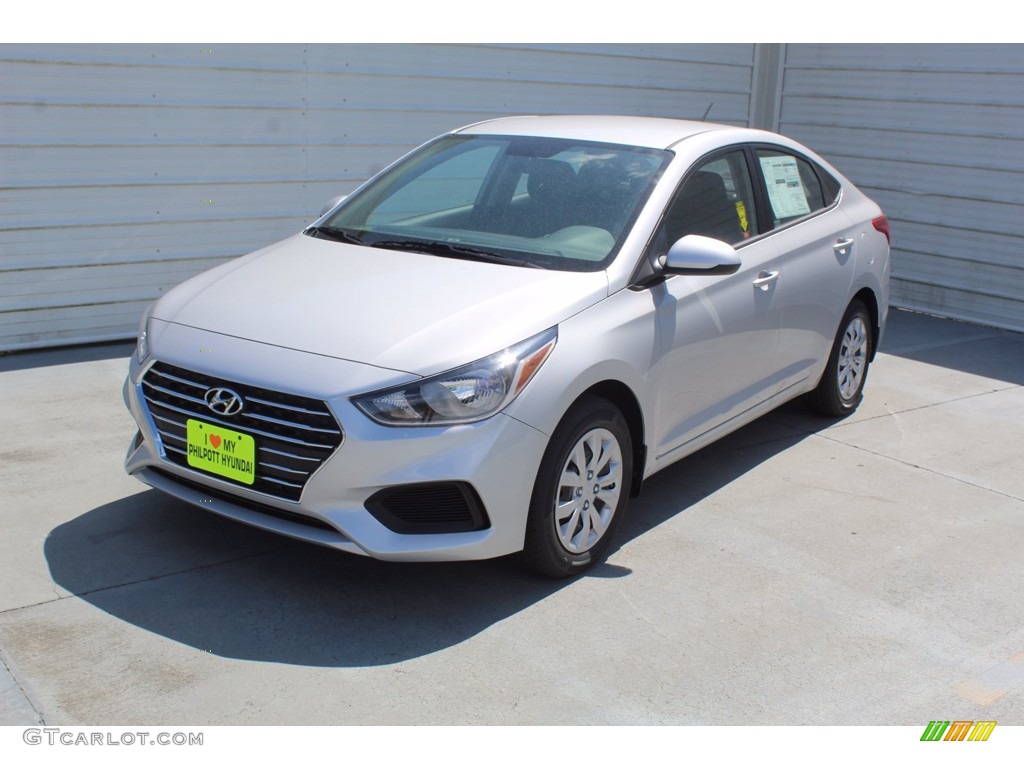 Olympus Silver 2021 Hyundai Accent SE Exterior Photo #139569860