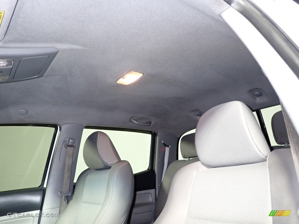 2013 Tacoma V6 TRD Double Cab 4x4 - Super White / Graphite photo #29