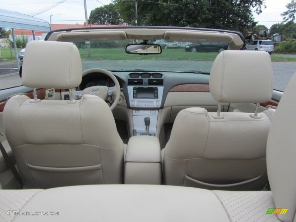 2008 Solara SLE V6 Convertible - Black / Ivory photo #16