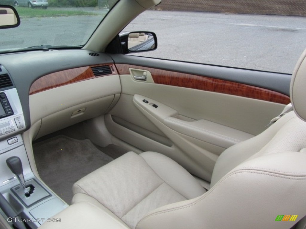 2008 Solara SLE V6 Convertible - Black / Ivory photo #17