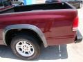 2002 Dark Garnet Red Pearl Dodge Dakota SXT Regular Cab  photo #21