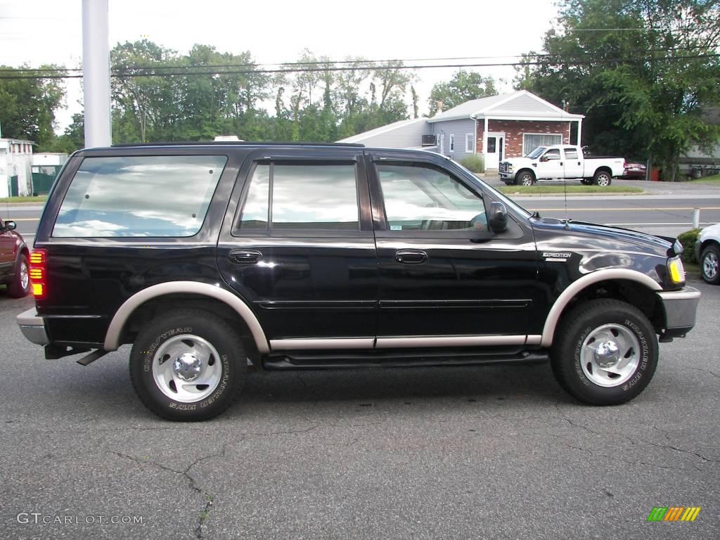 1997 Expedition Eddie Bauer 4x4 - Black / Medium Prairie Tan photo #19