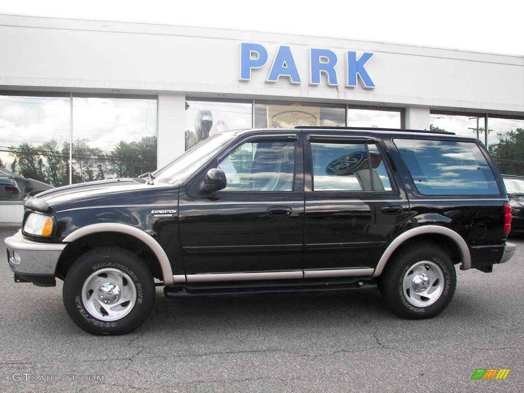 1997 Expedition Eddie Bauer 4x4 - Black / Medium Prairie Tan photo #22