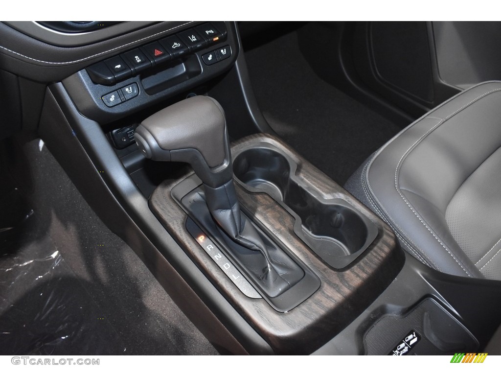 2021 Canyon Denali Crew Cab 4WD - Hunter Metallic / Cocoa/Dark Atmosphere photo #9