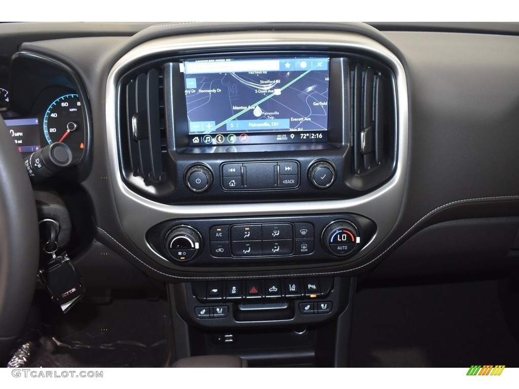 2021 Canyon Denali Crew Cab 4WD - Hunter Metallic / Cocoa/Dark Atmosphere photo #11