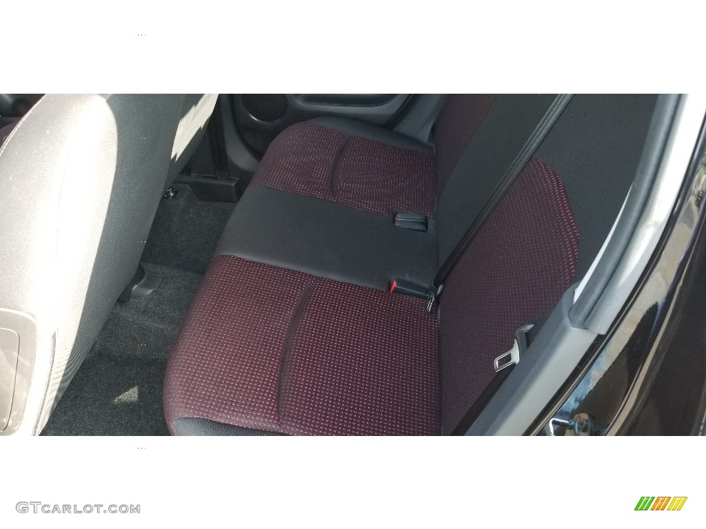 2020 Mitsubishi Mirage Limited Edition Rear Seat Photos