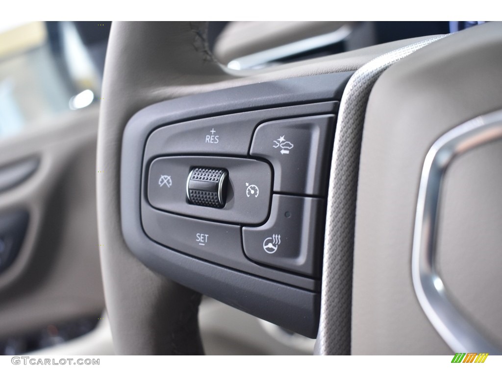 2021 GMC Yukon Denali 4WD Teak/­Light Shale Steering Wheel Photo #139572897