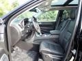 2020 Jeep Grand Cherokee Black Interior Front Seat Photo