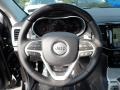 2020 Jeep Grand Cherokee Black Interior Steering Wheel Photo