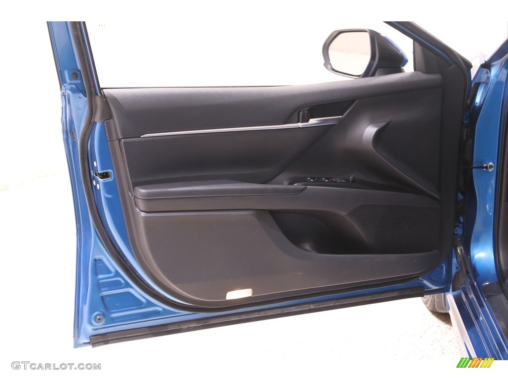 2018 Camry XLE - Blue Streak Metallic / Black photo #4