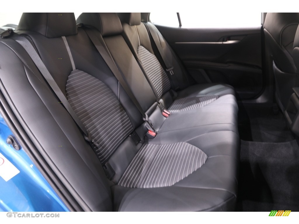 2018 Camry XLE - Blue Streak Metallic / Black photo #12