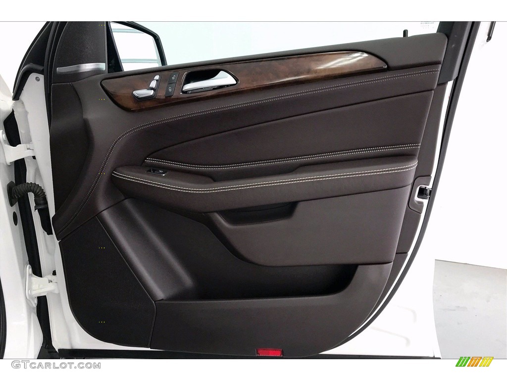 2018 Mercedes-Benz GLE 350 Espresso Brown Door Panel Photo #139574337