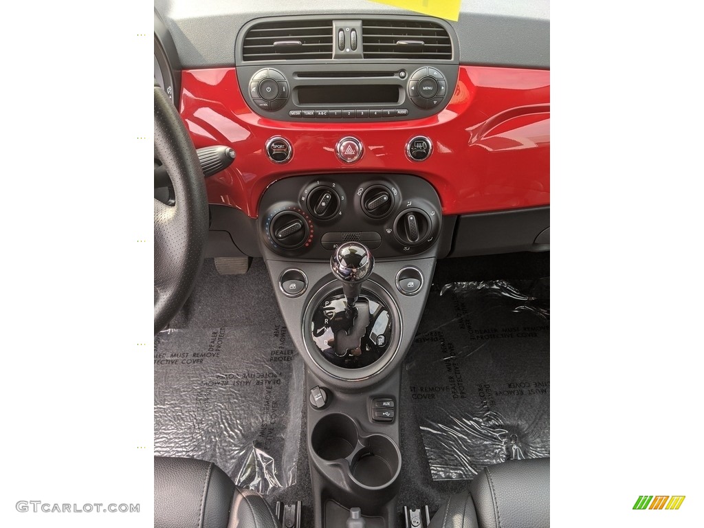 2015 500 Sport - Rosso (Red) / Avorio (Ivory) photo #10