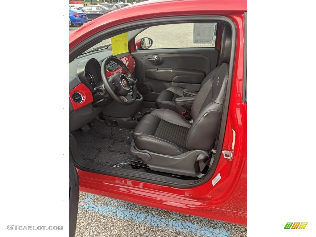 2015 500 Sport - Rosso (Red) / Avorio (Ivory) photo #11