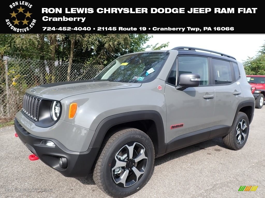 2020 Renegade Trailhawk 4x4 - Sting-Gray / Black photo #1