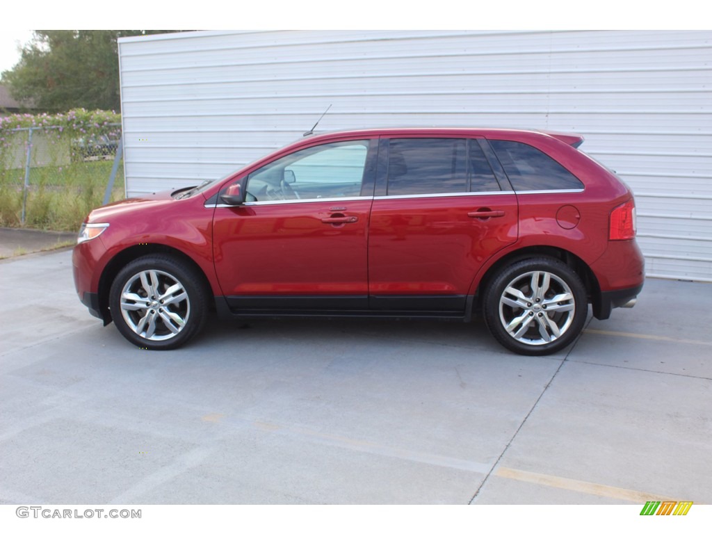 Ruby Red 2014 Ford Edge Limited EcoBoost Exterior Photo #139574847