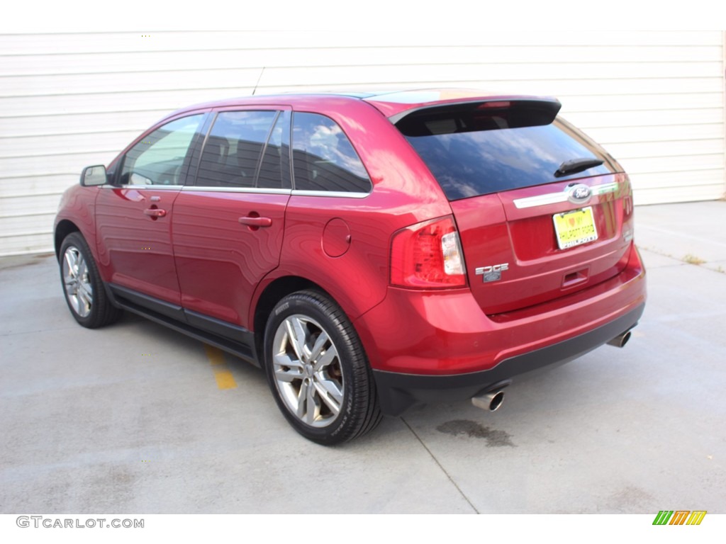 Ruby Red 2014 Ford Edge Limited EcoBoost Exterior Photo #139574868