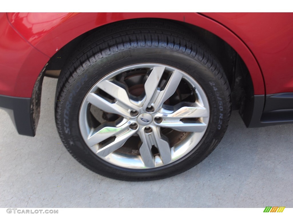 2014 Ford Edge Limited EcoBoost Wheel Photo #139574940