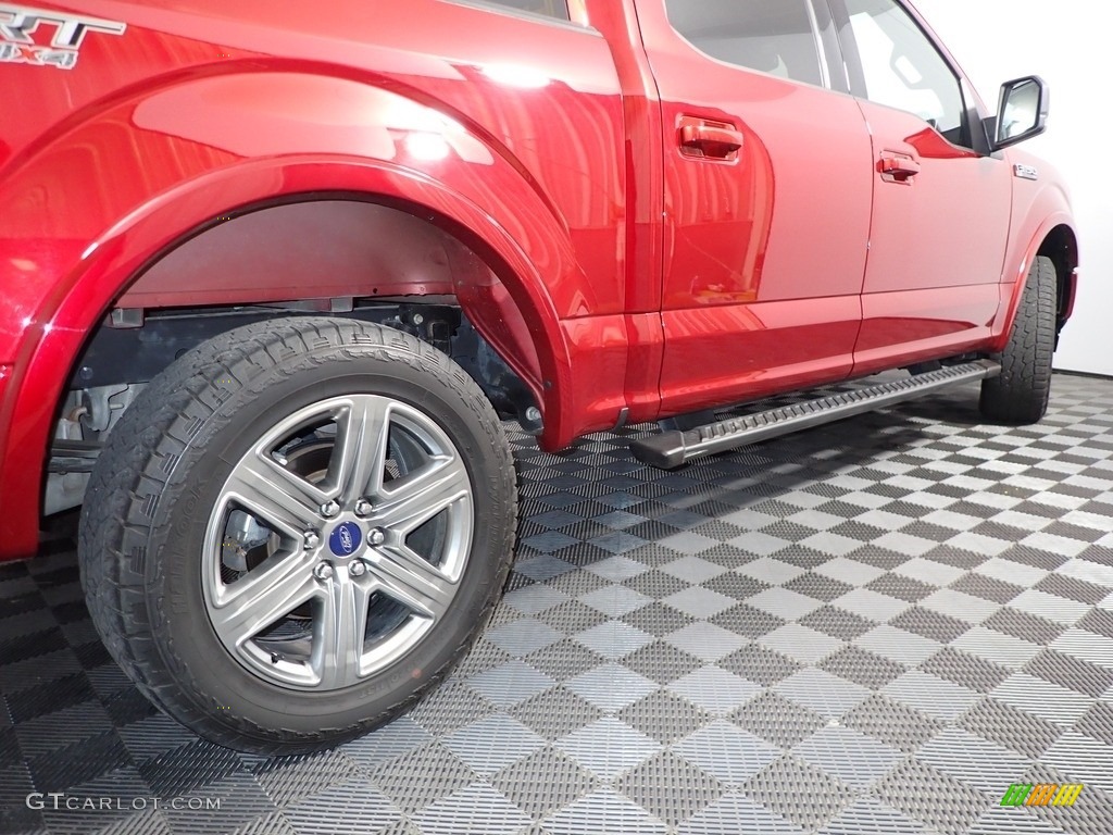 2018 F150 XLT SuperCrew 4x4 - Race Red / Black photo #13