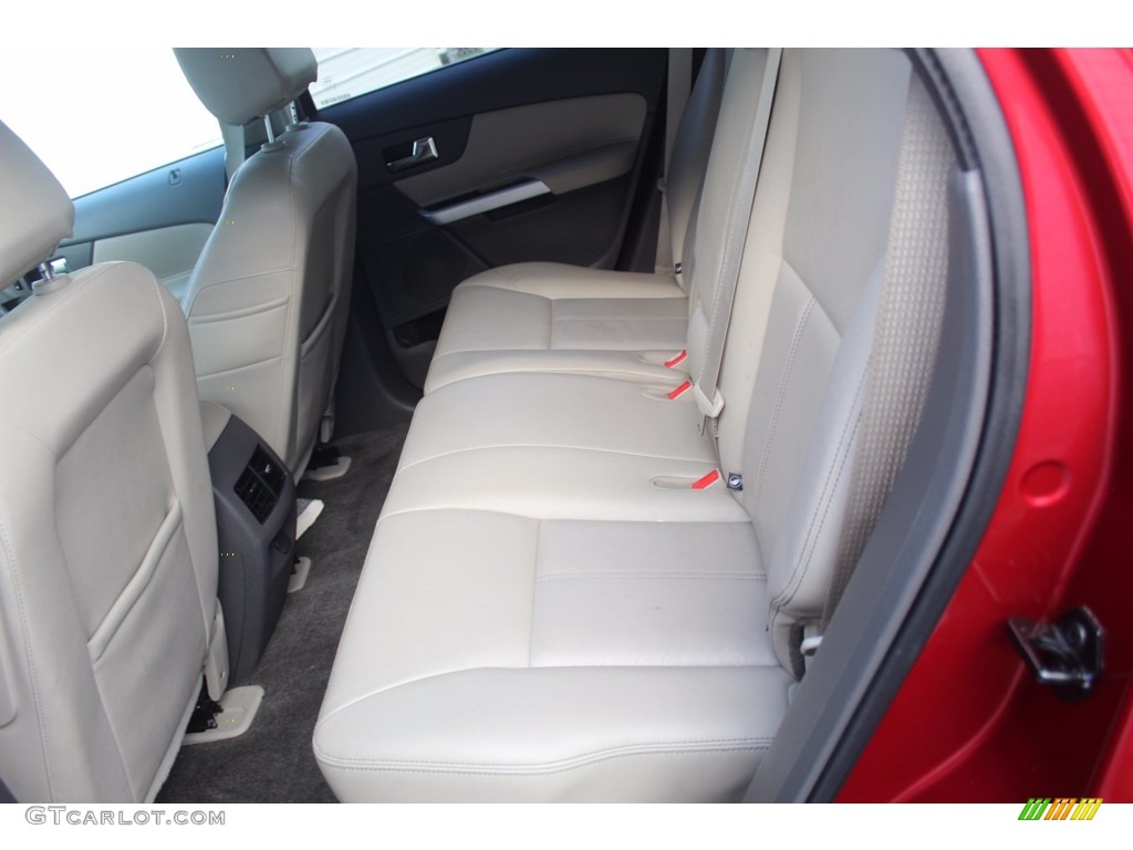 Medium Light Stone Interior 2014 Ford Edge Limited EcoBoost Photo #139575255
