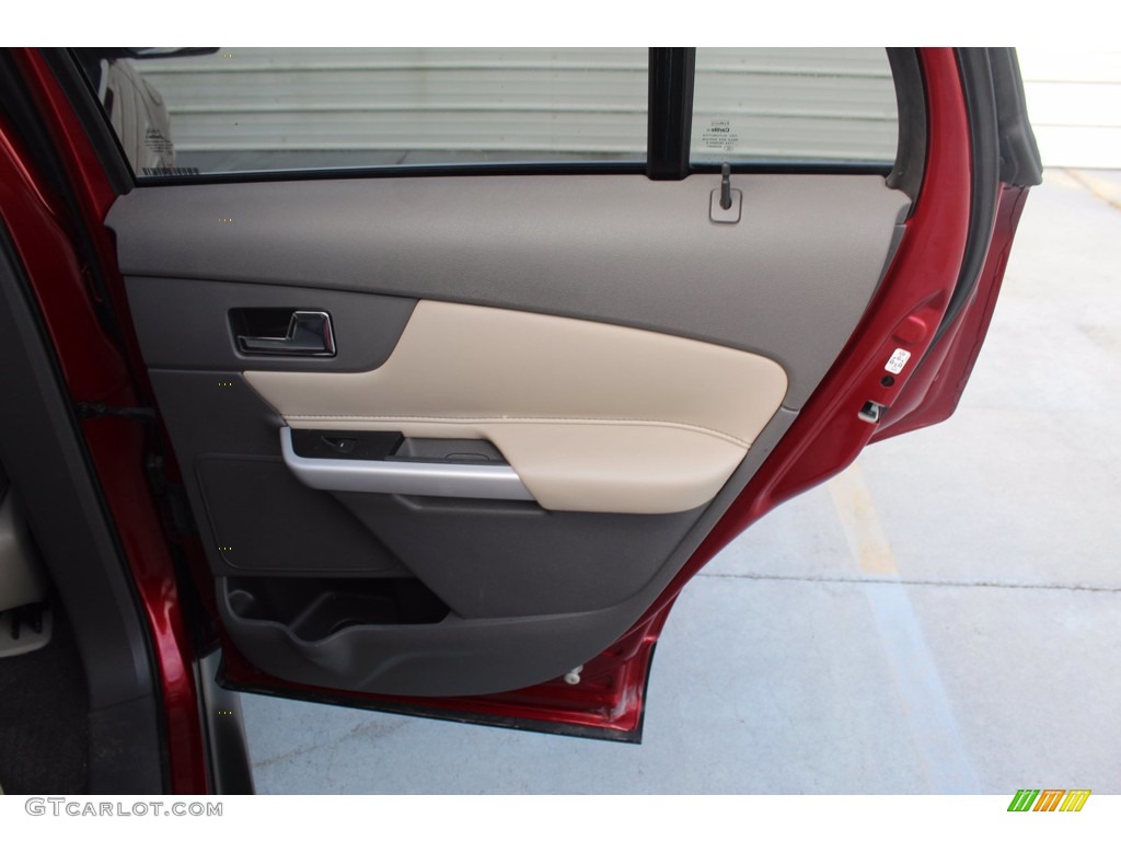 2014 Ford Edge Limited EcoBoost Medium Light Stone Door Panel Photo #139575359