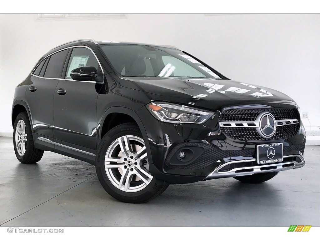 Night Black 2021 Mercedes-Benz GLA 250 4Matic Exterior Photo #139575432