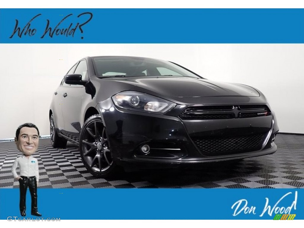 2016 Dart SXT - Pitch Black / Black photo #1