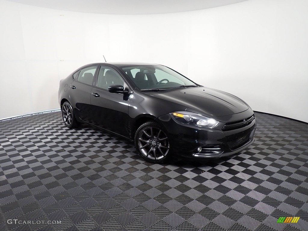 2016 Dart SXT - Pitch Black / Black photo #2
