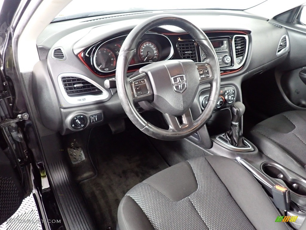 2016 Dart SXT - Pitch Black / Black photo #21