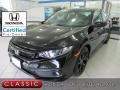 2019 Crystal Black Pearl Honda Civic Sport Sedan  photo #1