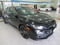 2019 Crystal Black Pearl Honda Civic Sport Sedan  photo #3