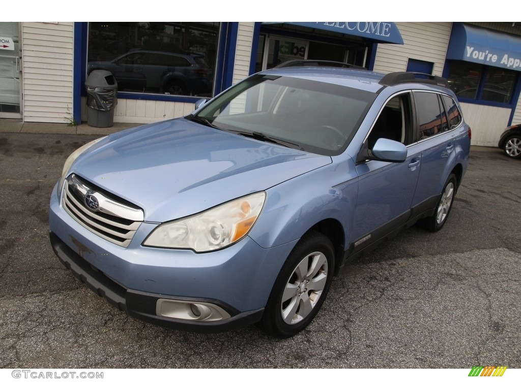 Sky Blue Metallic Subaru Outback