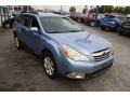 2011 Sky Blue Metallic Subaru Outback 2.5i Premium Wagon  photo #3