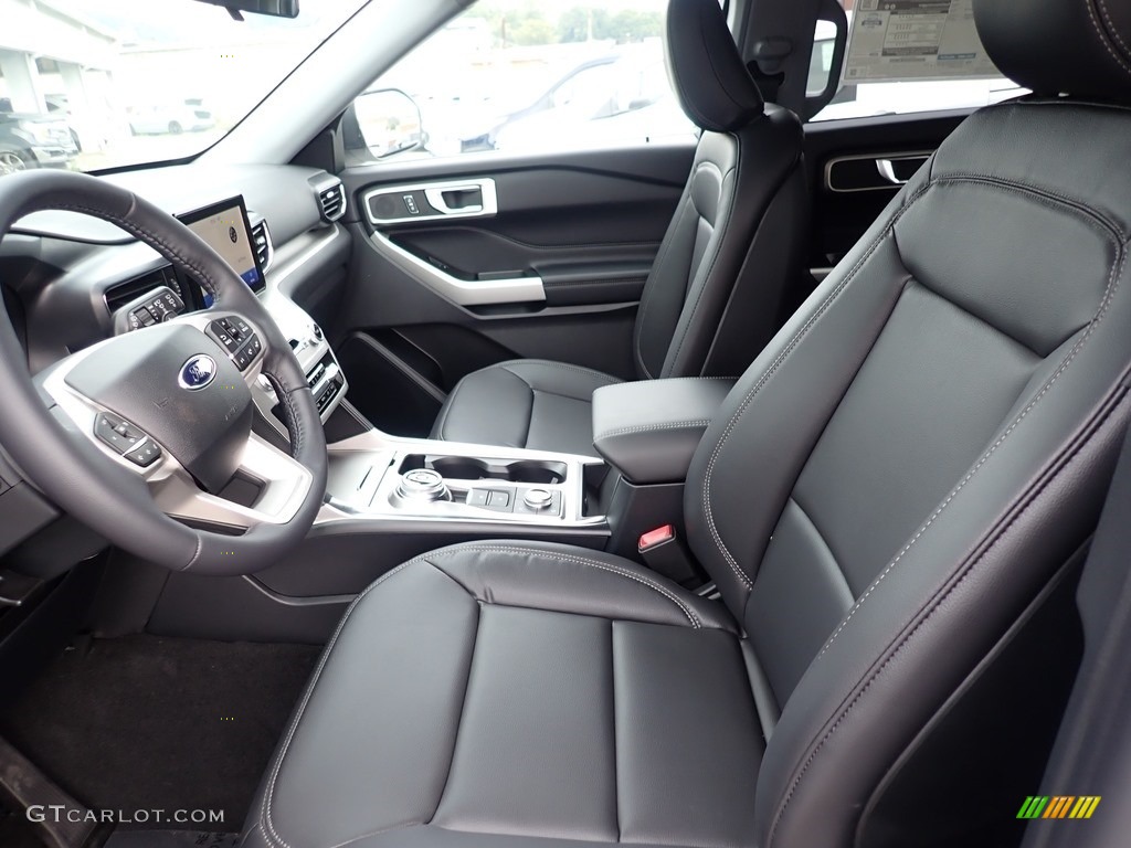 2020 Explorer XLT 4WD - Star White Metallic Tri-Coat / Ebony photo #14