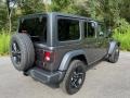 2021 Granite Crystal Metallic Jeep Wrangler Unlimited Sport 4x4  photo #6