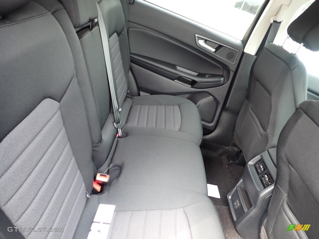 Ebony Interior 2020 Ford Edge SE AWD Photo #139580655