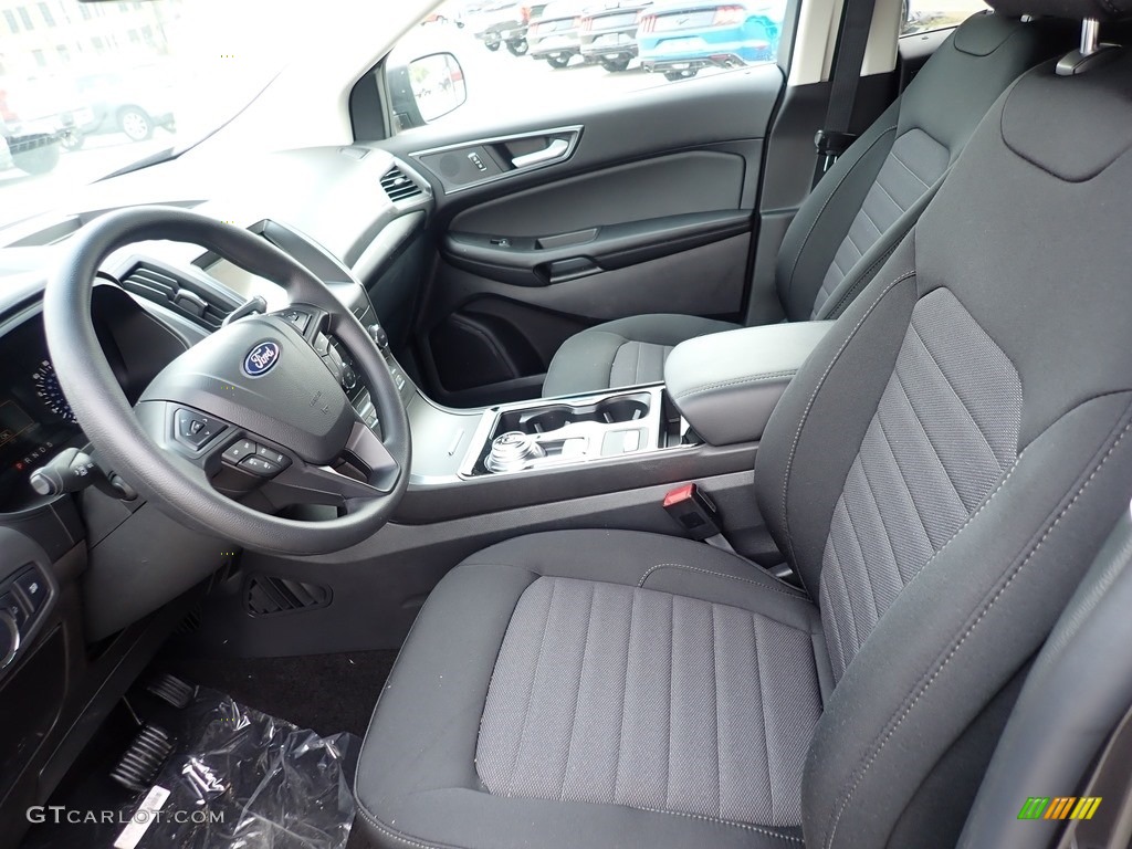 Ebony Interior 2020 Ford Edge SE AWD Photo #139580742 | GTCarLot.com