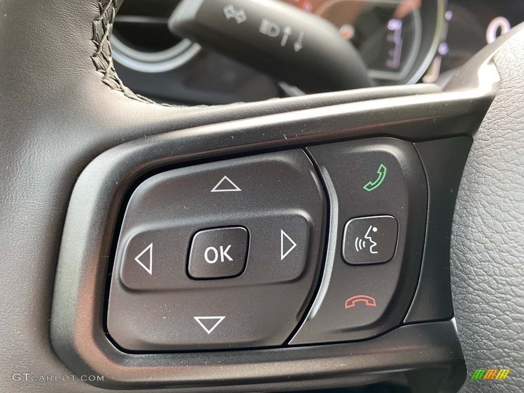 2021 Jeep Wrangler Unlimited Sport 4x4 Black Steering Wheel Photo #139580910