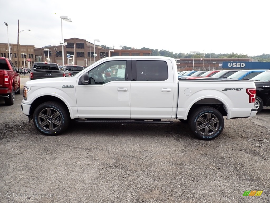 2020 F150 XLT SuperCrew 4x4 - Oxford White / Medium Earth Gray photo #6