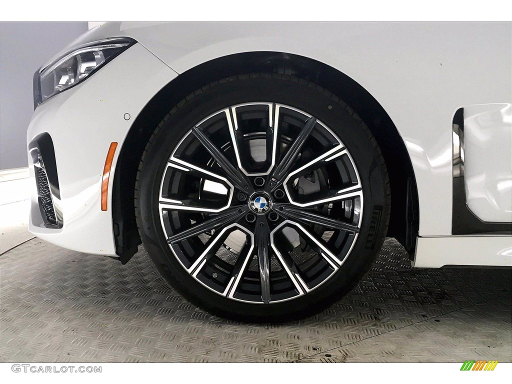 2021 7 Series 740i Sedan - Alpine White / Cognac photo #12