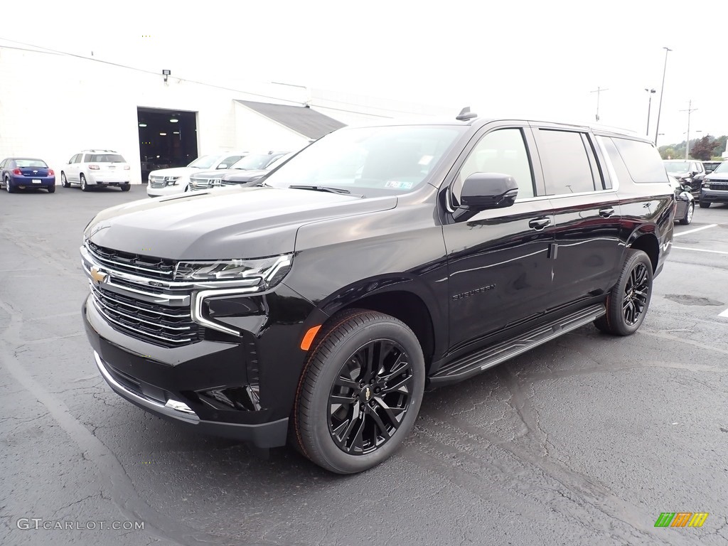 2021 Suburban LT 4WD - Black / Jet Black photo #1