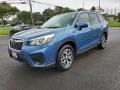 Horizon Blue Pearl 2019 Subaru Forester 2.5i Premium Exterior