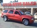 2000 Chili Pepper Red Pearl Dodge Durango SLT  photo #8