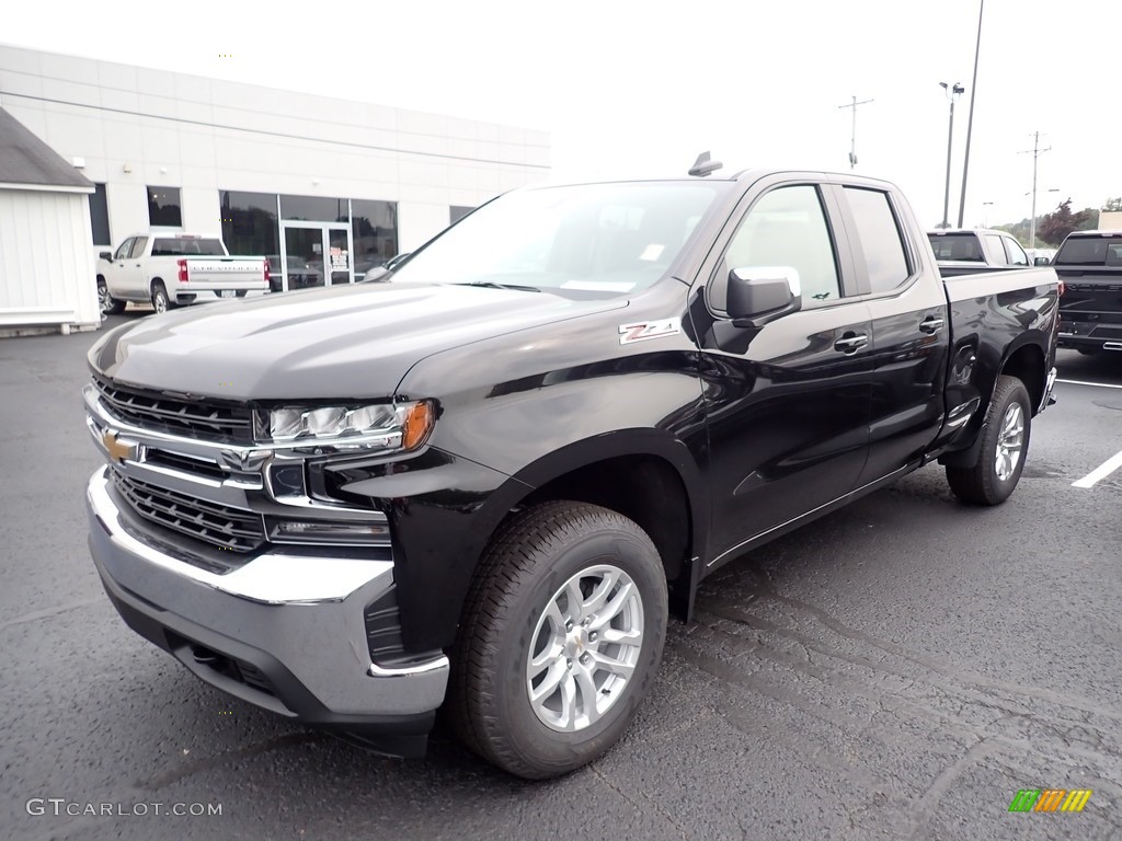 2020 Silverado 1500 LT Double Cab 4x4 - Black / Jet Black photo #1